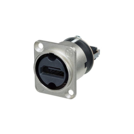 NEUTRIK CONECTOR HDMI CHASIS NAHDMI-W COLOR PLATA
