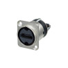 NEUTRIK CONECTOR HDMI CHASIS NAHDMI-W COLOR PLATA