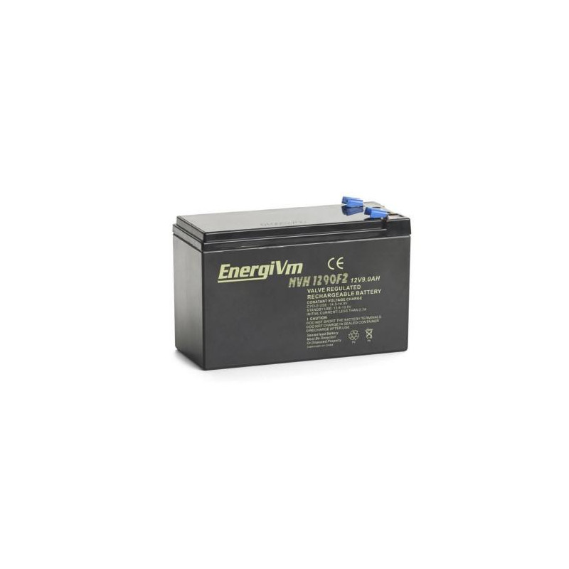 BATERIA 12V 9A PLOMO AGM 148x92x63mm ENERGIVM BATERIA 12V 9A PLOMO AGM 148x92x63mm ENERGIVM