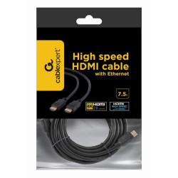 CABLE HDMI MACHO 7 5M 2 0 4K