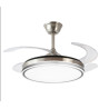 VENTILADOR MODELO AMBRA-L CROMO MATE 35W