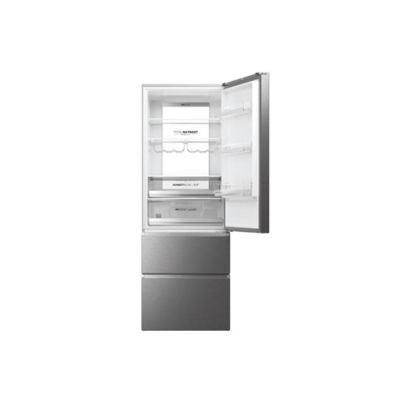 FRIGORIFICO COMBI 200x70 HAIER HTW7720ENMP Inox