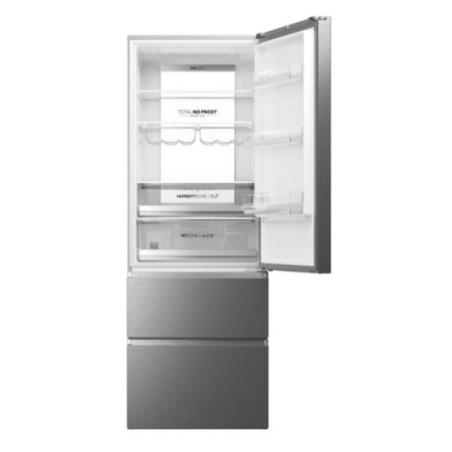 FRIGORIFICO COMBI 200x70 HAIER HTW7720ENMP Inox