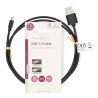 CABLE USB 2 0 TIPO A MACHO - MICRO USB B MACHO 1 m