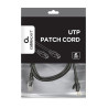LATIGUILLO RJ45 UTP CAT 6 1M NEGRO CCA