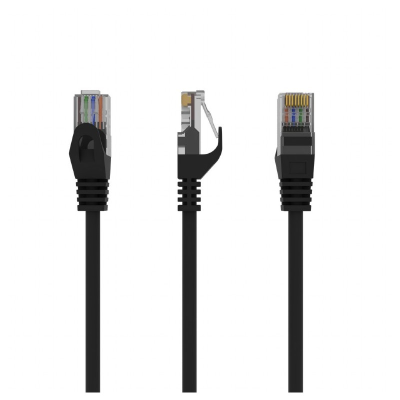 LATIGUILLO RJ45 UTP CAT 6 2M NEGRO CCA LATIGUILLO RJ45 UTP CAT 6 2M NEGRO CCA