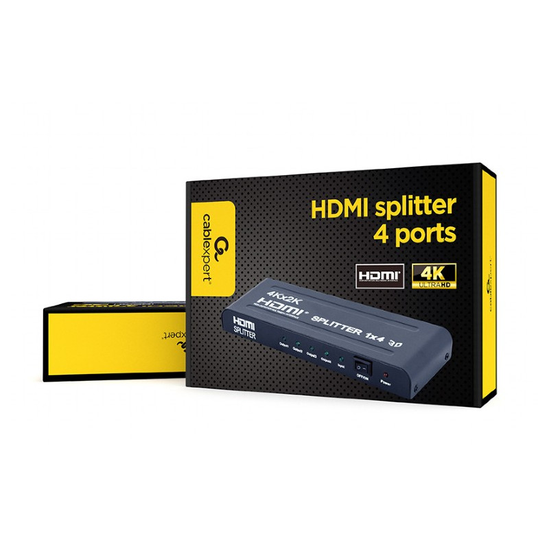 SPLITTER HDMI 1 ENTRADA 4 SALIDAS NETLOCK