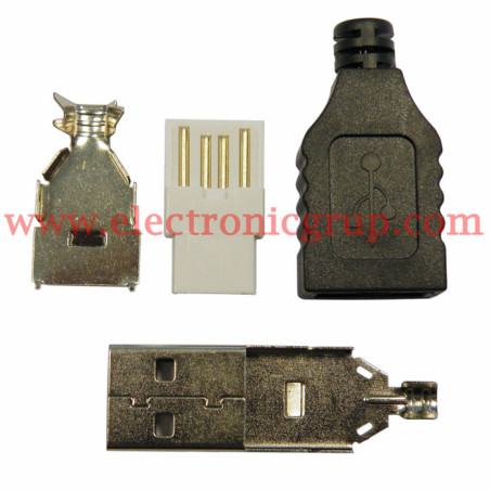 CONECTOR USB *A* MACHO