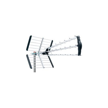 ANTENA UHF TRIPLE DIGITAL HD CON FILTRO 5G