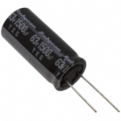 CONDENSADOR ELECTROLITICO 1500µF 63V 105º