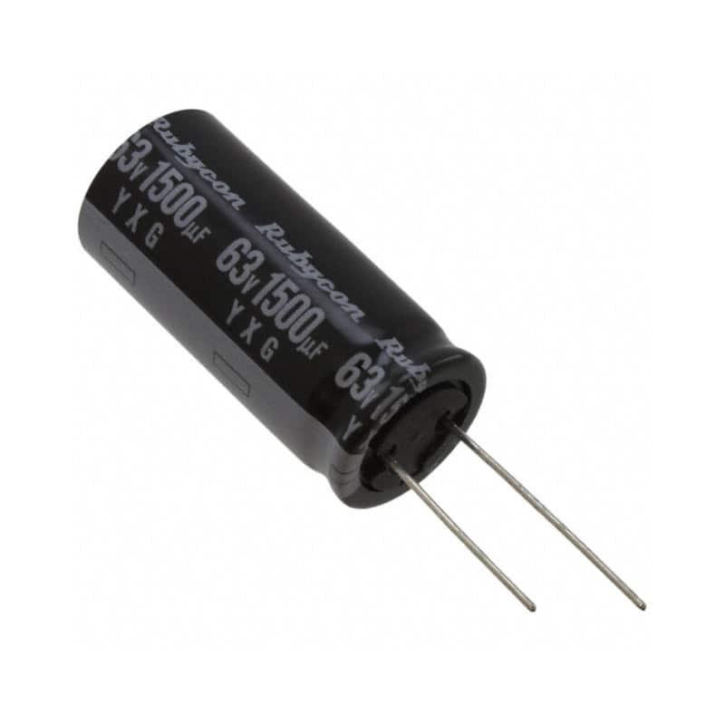 CONDENSADOR ELECTROLITICO 1500µF 63V 105º CONDENSADOR ELECTROLITICO 1500µF 63V 105º