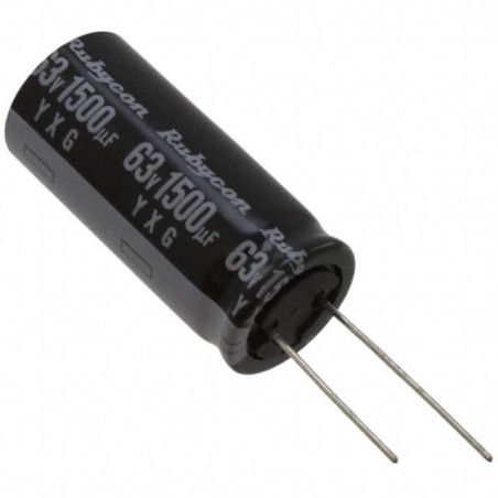 CONDENSADOR ELECTROLITICO 1500µF 63V 105º