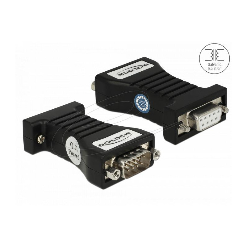 AISLADOR RS-232 DB9 HEMBRA A DB9 MACHO 3KV AISLADOR RS-232 DB9 HEMBRA A DB9 MACHO 3KV