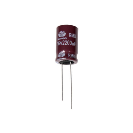 CONDENSADOR 2200 MF 16V 105º ELECT 