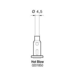 PUNTA HOT BLOW PARA SOLDADOR GAS JBC SG1070