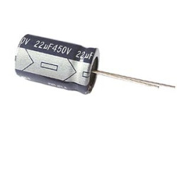 CONDENSADOR 22MF 450V 105º