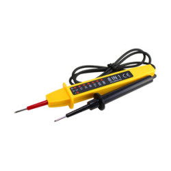 COMPROBADOR DE TENSION  VOLTAJE  AC/DC LEDS