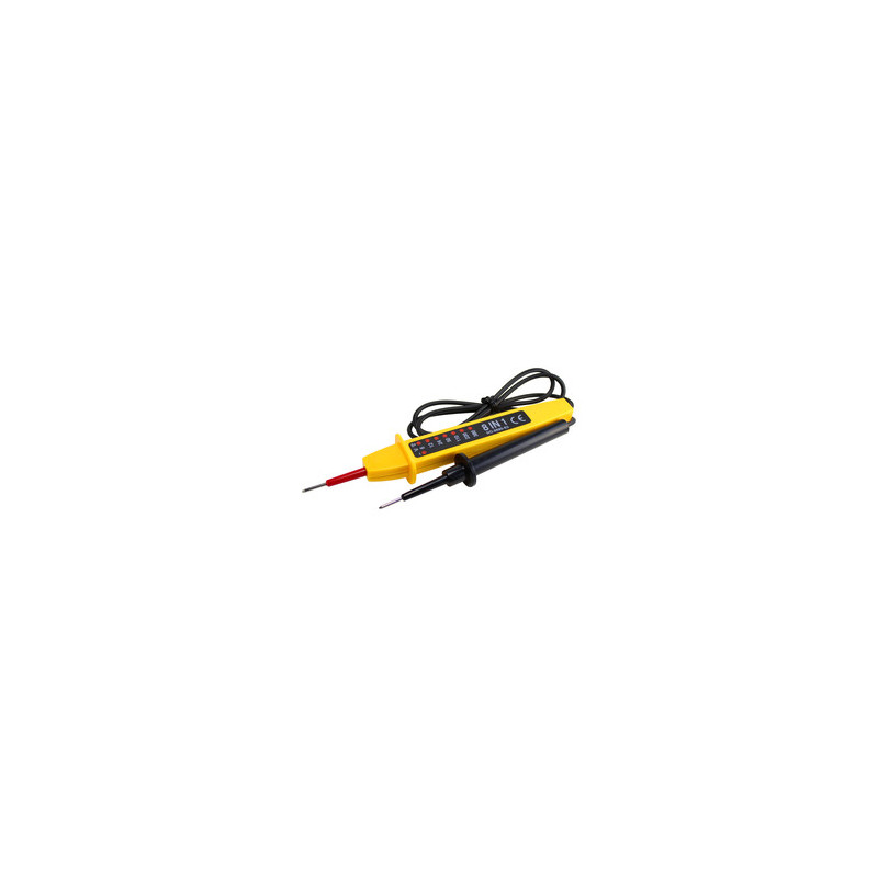 COMPROBADOR DE TENSION  VOLTAJE  AC/DC LEDS