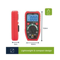 MULTIMETRO DIGITAL AUTORANGO CAT III / 600V