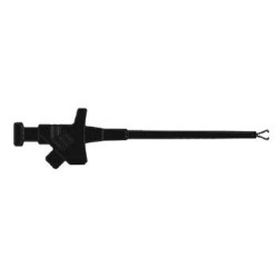 PINZA DE PRECISION GANCHO NEGRA 