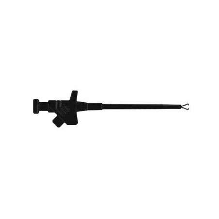 PINZA DE PRECISION GANCHO NEGRA 