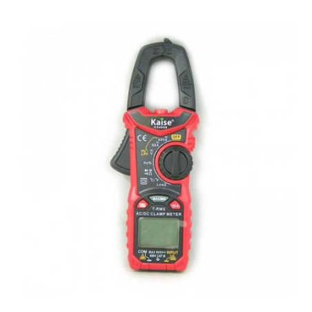 PINZA AMPERIMETRICA DIGITAL AC/DC KAISE TRMS