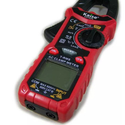 PINZA AMPERIMETRICA DIGITAL AC KKAISE TRMS 