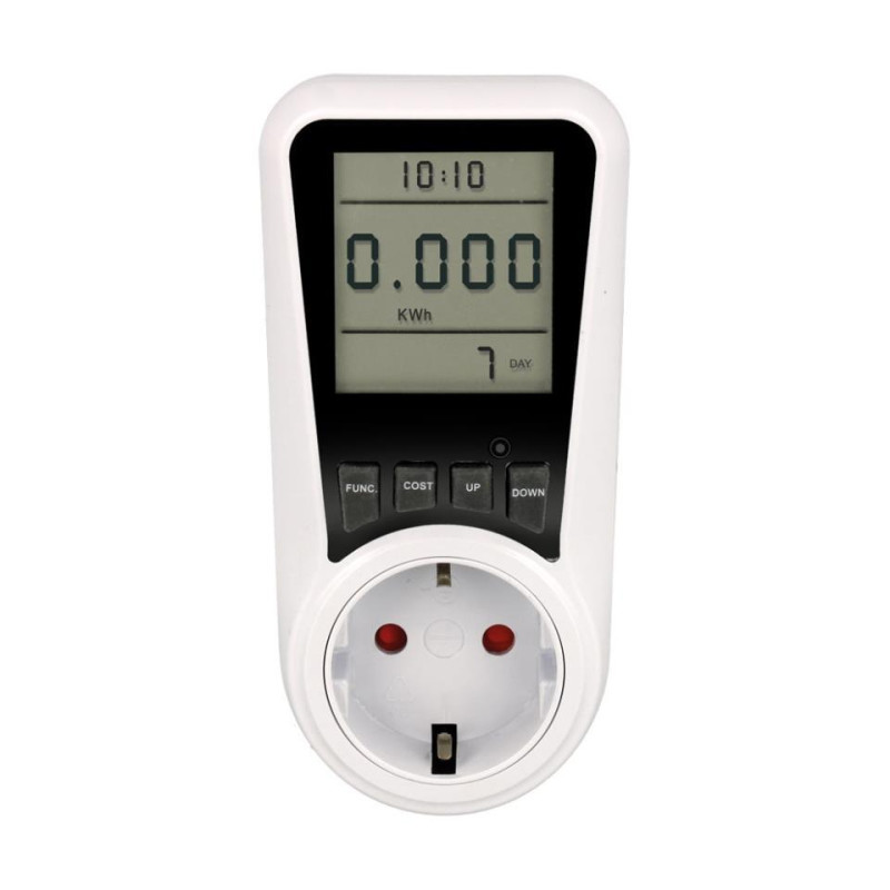 MONITOR DE CONSUMO ELECTRICO ENCHUFABLE 230V 16A