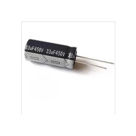 CONDENSADOR 33UF 450V 7 5 16X32 85