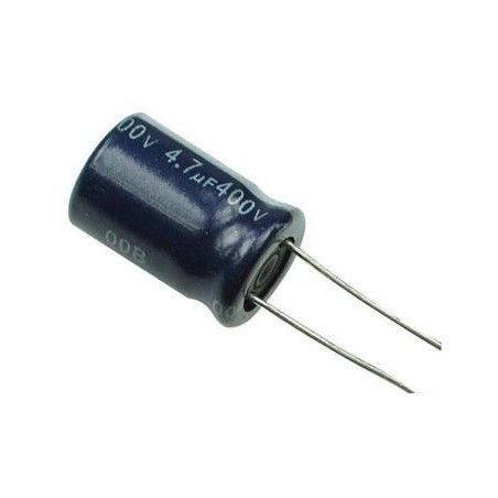 CONDENSADOR 4 7MF 400V 105ª 
