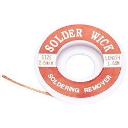 MALLA DESOLDADORA COBRE 2 5mm 1 65mt 