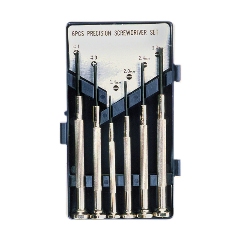 JUEGO DESTORNILLADORES DE PRECISION MANGO METAL