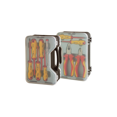 KIT ALICATES Y DESTORNILLADORES 10 PIEZAS