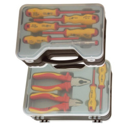 KIT ALICATES Y DESTORNILLADORES 10 PIEZAS