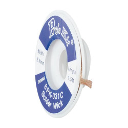 MALLA DE DESOLDAR COBRE CON FLUX 2 5mmX1 5m