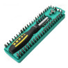 KIT DESTORNILLADOR CON 61 PUNTAS Y MANGO MAGNETICO
