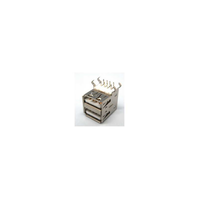 CONECTOR USB A HEMBRA DOBLE CHASIS C I CONECTOR USB A HEMBRA DOBLE CHASIS C I