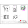 CONECTOR USB  A  HEMBRA DOBLE CHASIS C I 