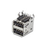 CONECTOR USB  A  HEMBRA DOBLE CHASIS C I 