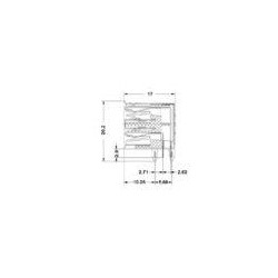 CONECTOR USB  A  HEMBRA DOBLE CHASIS C I 