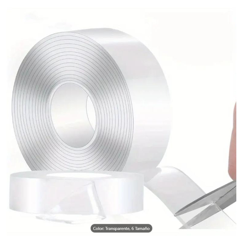 CINTA DOBLE CARA EXTRAFUERTE 20mm X 5M