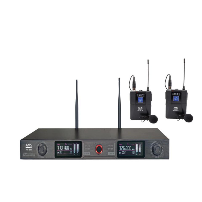 SISTEMA MICROS INALAMBRICOS 2 CANALES