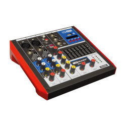 MEZCLADOR AUDIO 2 CANALES MONO 1 ESTEREO MAXMINI 4