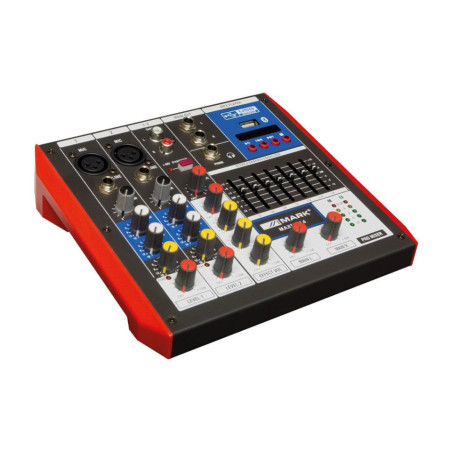 MEZCLADOR AUDIO 2 CANALES MONO 1 ESTEREO MAXMINI 4