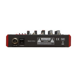 MEZCLADOR AUDIO 2 CANALES MONO 1 ESTEREO MAXMINI 4