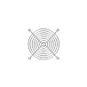 REJILLA VENTILADOR 60X60