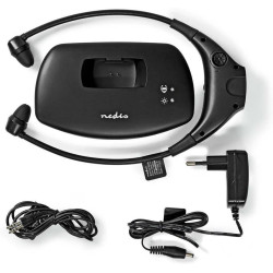 AURICULARES INALAMBRICOS AMPLIF  NEDIS HPRF010BK