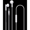 AURICULARES ESTEREO CON CABLE Y MICRO  DCU BLANCOS
