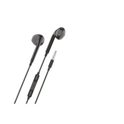 AURICULARES ST  CABLE JACK 3 5mm TEC1002 NEGROS