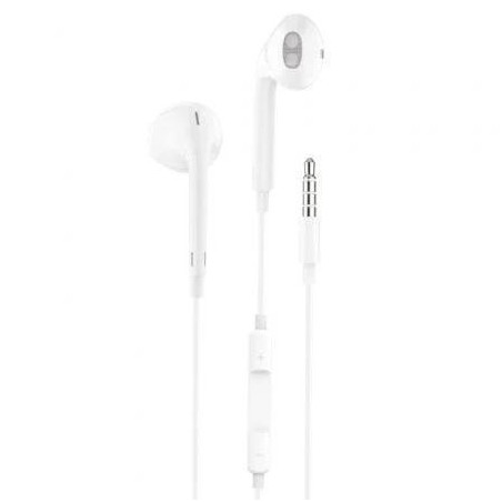 AURICULARES ST  CABLE JACK 3 5mm TEC1001 BLANCOS
